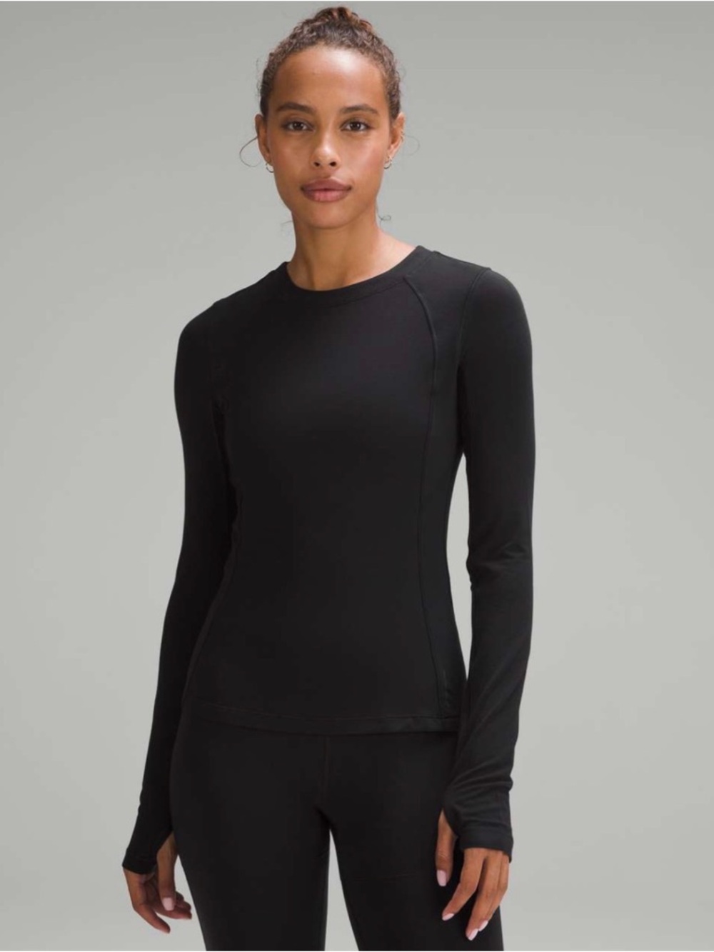 Lululemon Long Sleeve Crewneck Base Layer Shirt Size 4